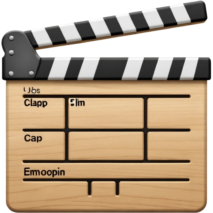film clap emoji