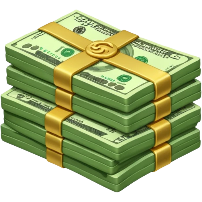 Сделай пачку денег как в GTA San Andreas emoji