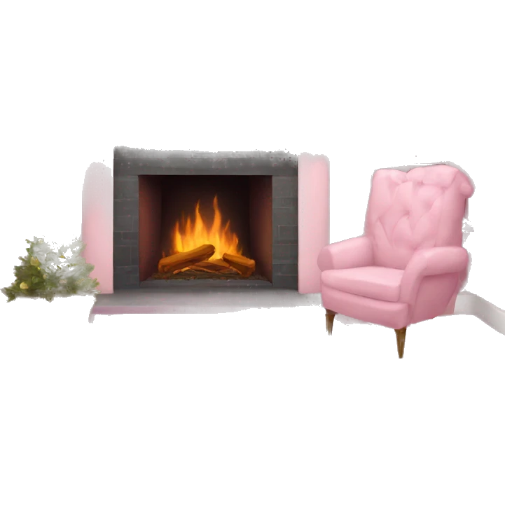 Winter Pink FirePlace emoji