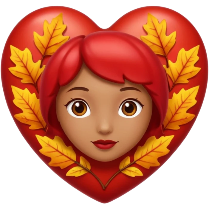 Thanksgiving heart emoji