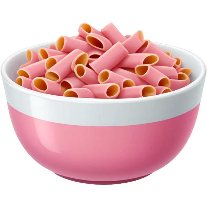 Pink 🥘🍝 snowflake emoji