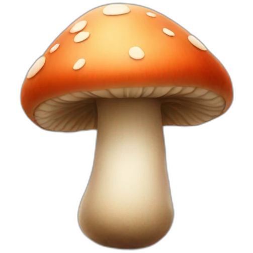 Mushroom-headed man emoji