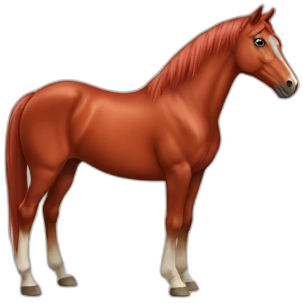 red horse emoji