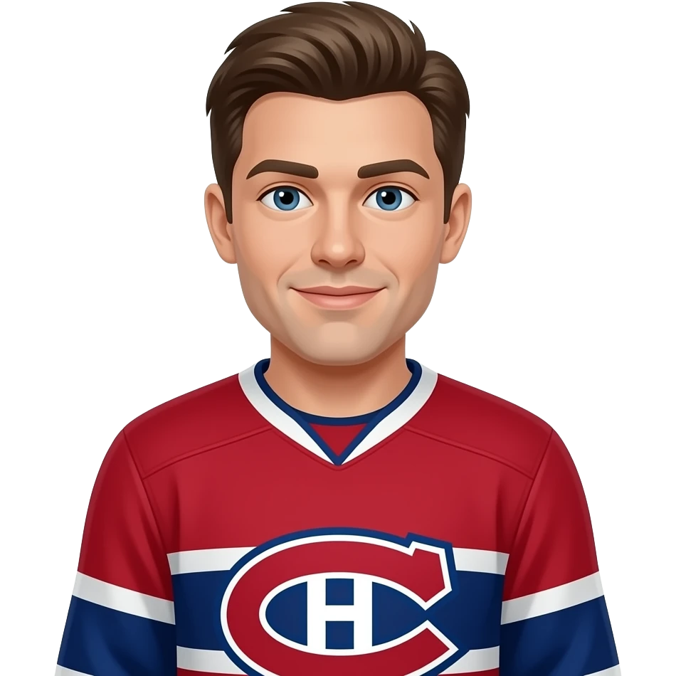 Lane Hudson des Canadiens de Montréal emoji