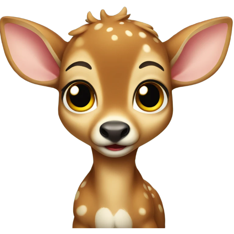 insane baby fawn emoji