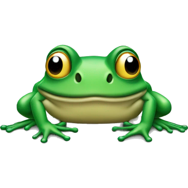 Grenouille qui rigole emoji