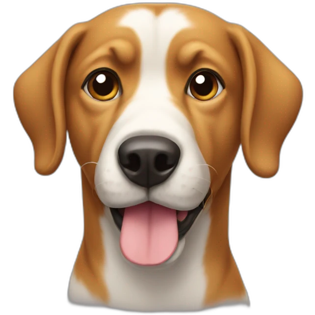Dog qui fait caca emoji
