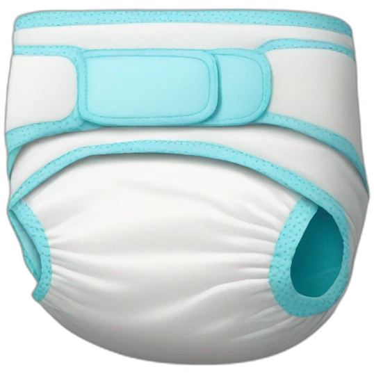 Plastic diaper emoji