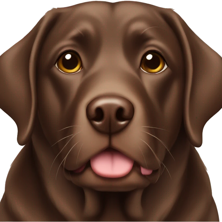 chocolate lab emoji