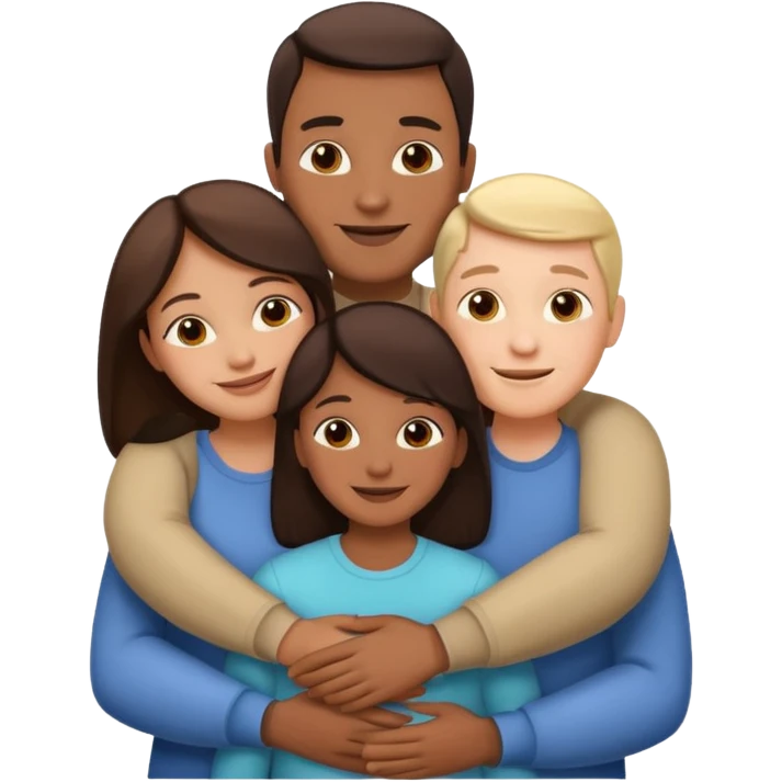 Family hug emoji