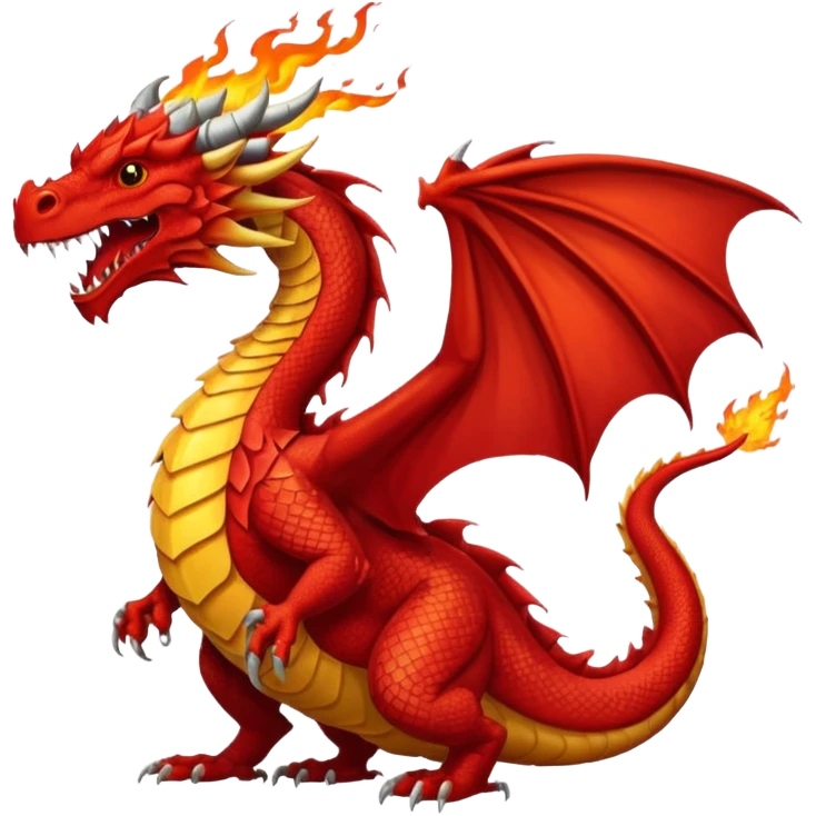 Red dragon emoji