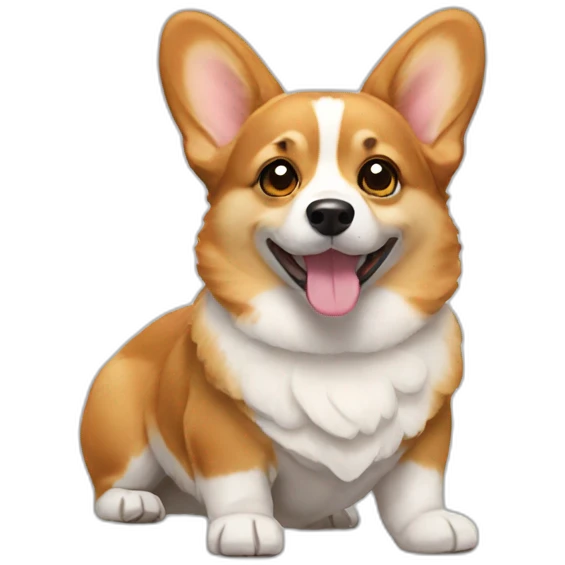 Corgi emoji