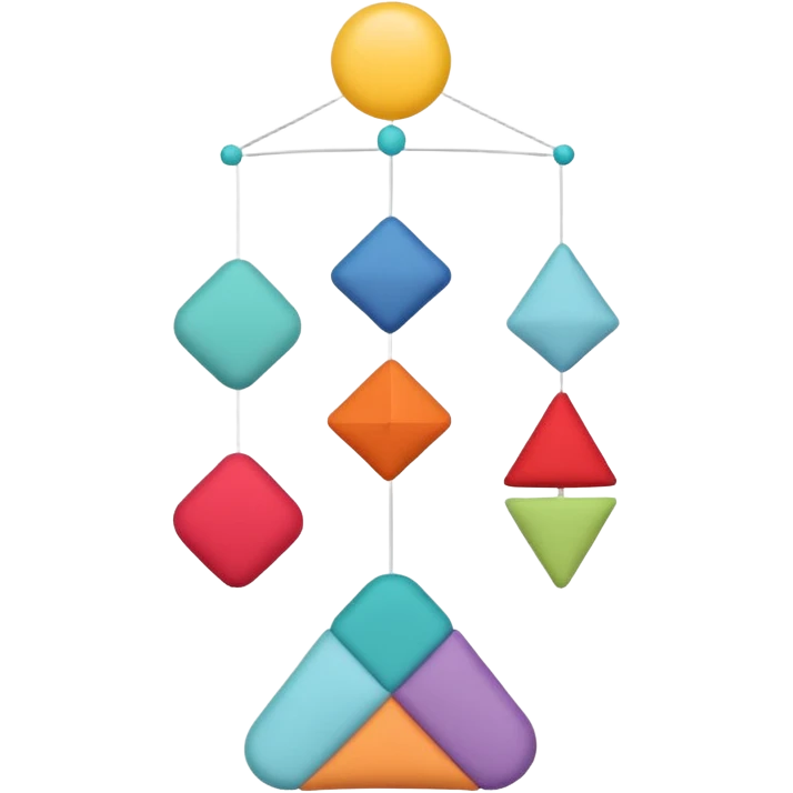 baby Hanging mobile  emoji