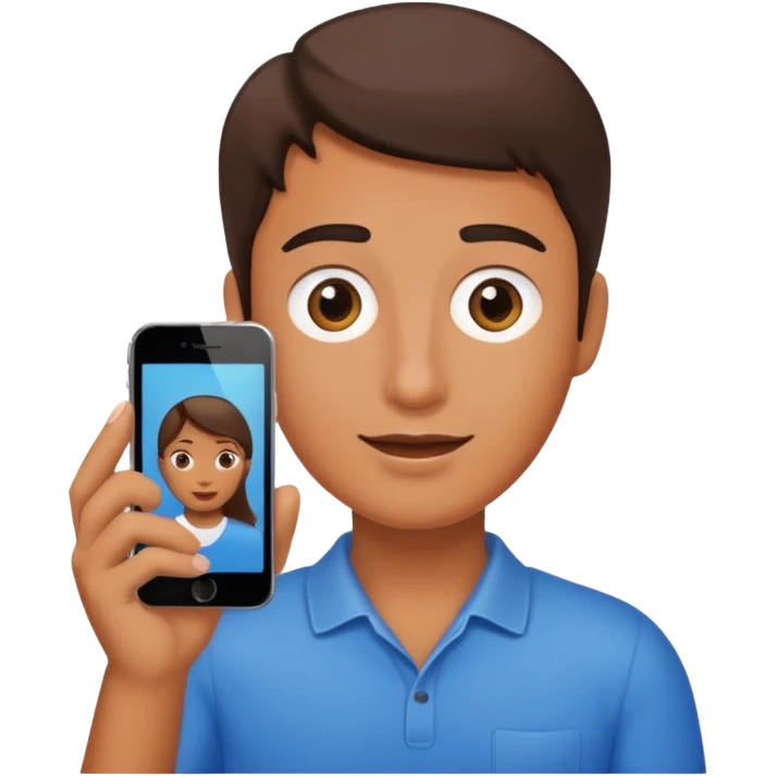 videollamada celular emoji