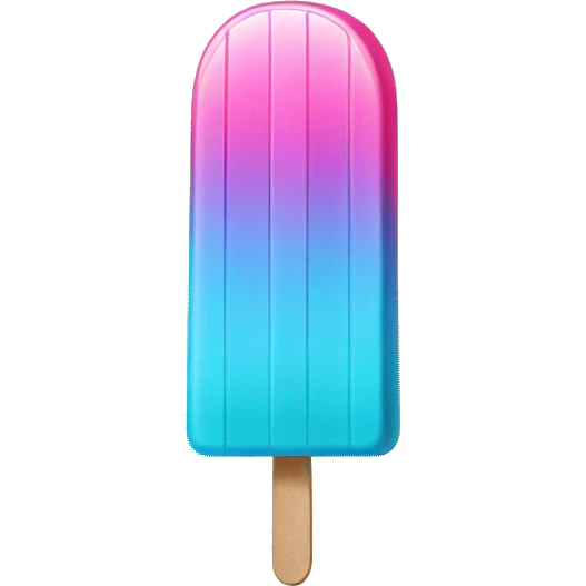 Colorful popsicle  emoji