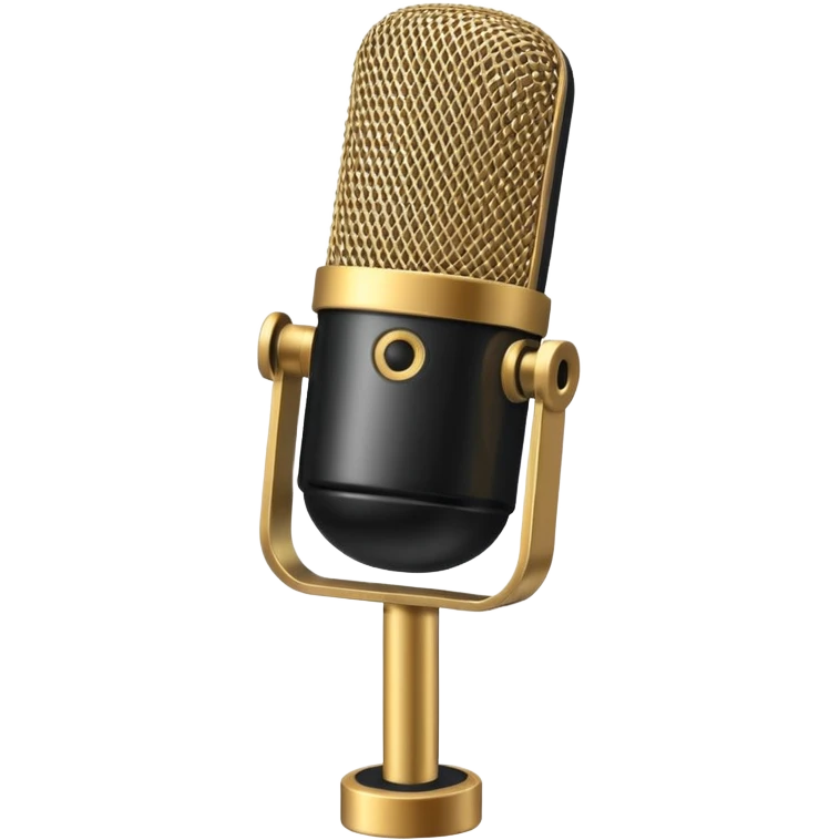 MICROPHONE emoji