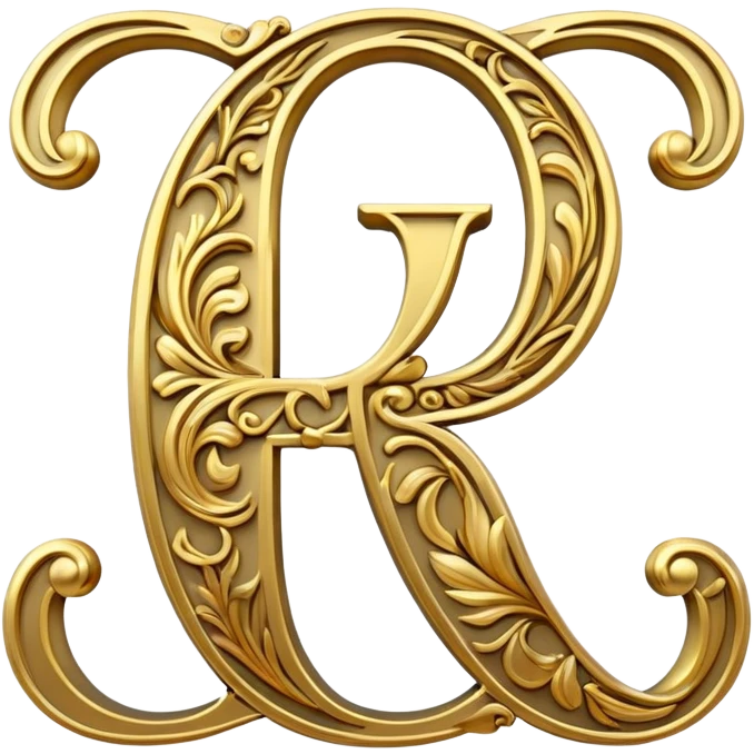 буквы GG  в очень красивом стиле  emoji