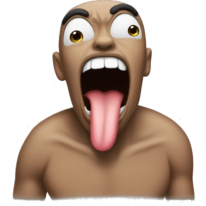 Tongue out emoji