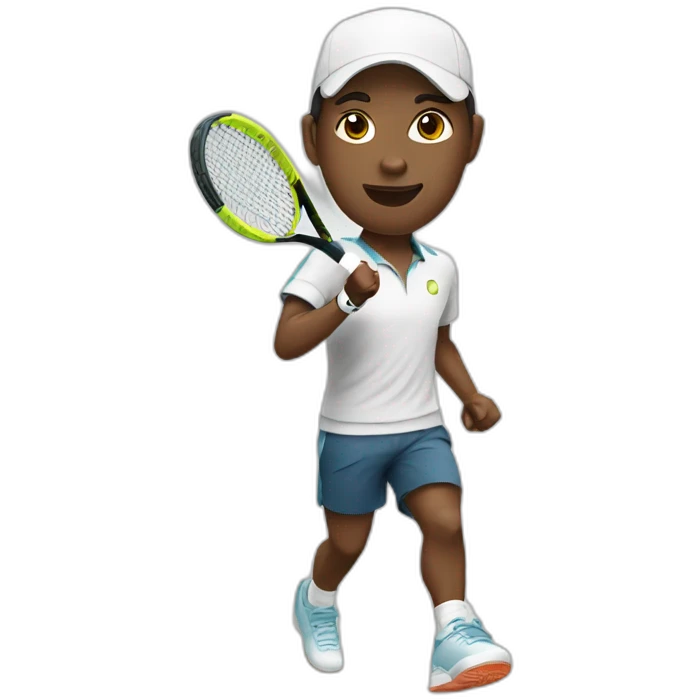 tennis player emoji