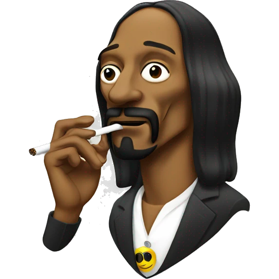 snoop dog smoking emoji
