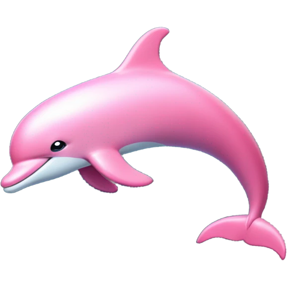 Pink dolphin  emoji