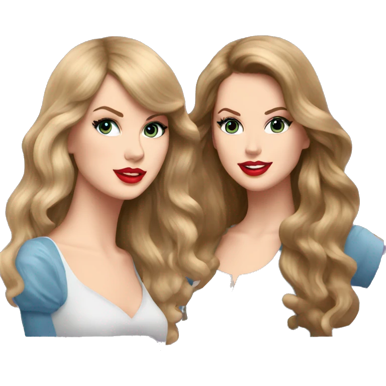 taylor swift and lana del rey  emoji