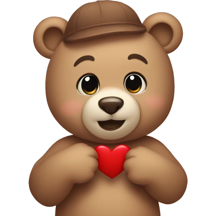 Bears in love  emoji