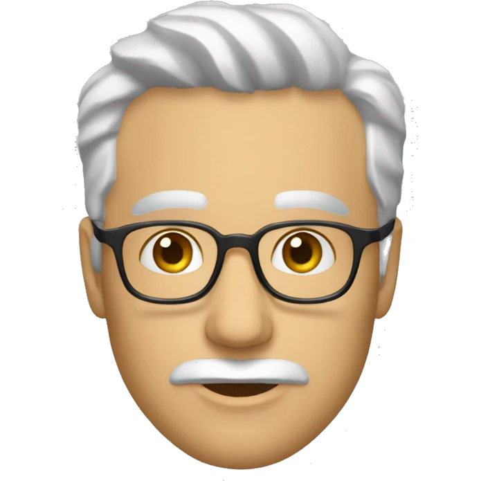 Стив Джобс,держащий в руках первый айфон emoji