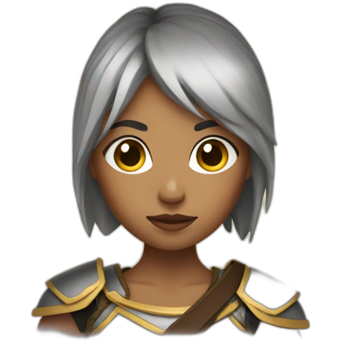 Girl warrior emoji