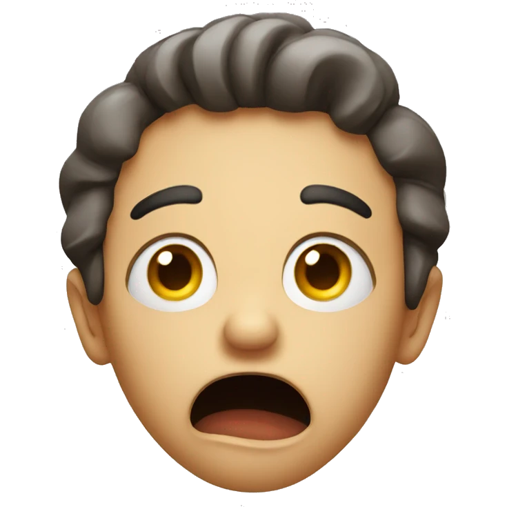 shocked face emoji