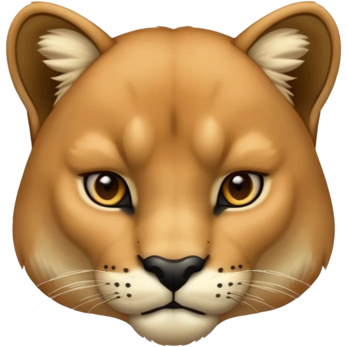Un puma emoji