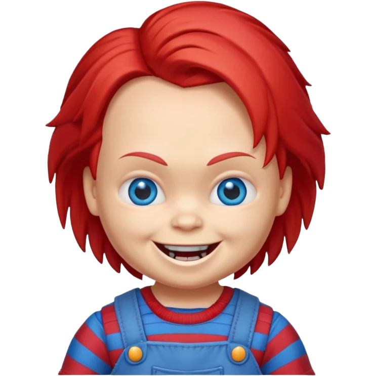 Un emojin de chuky emoji