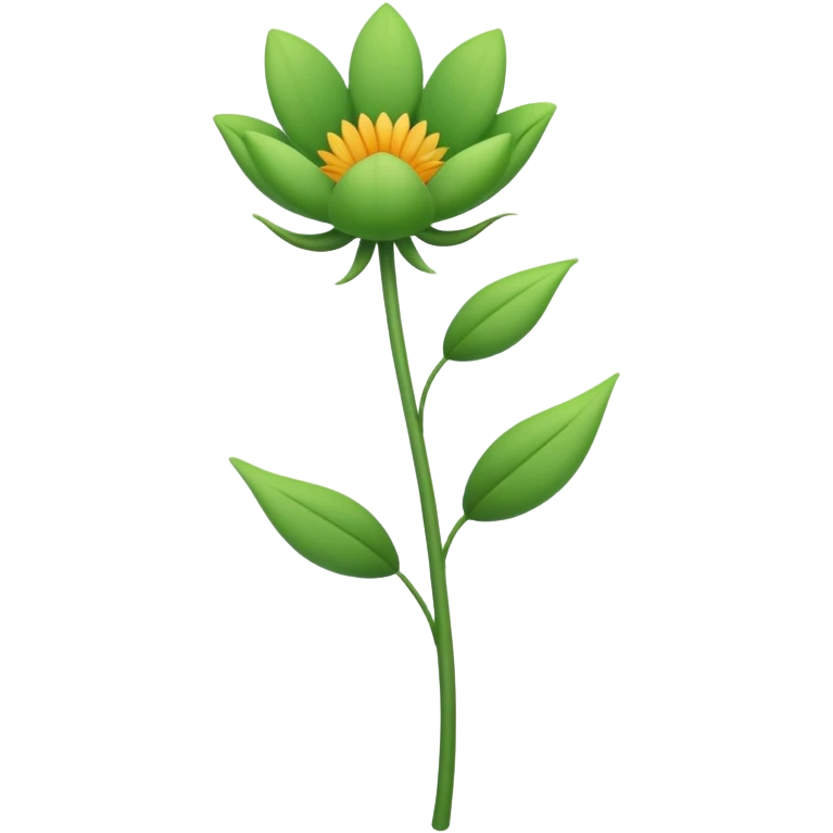 flower stem emoji