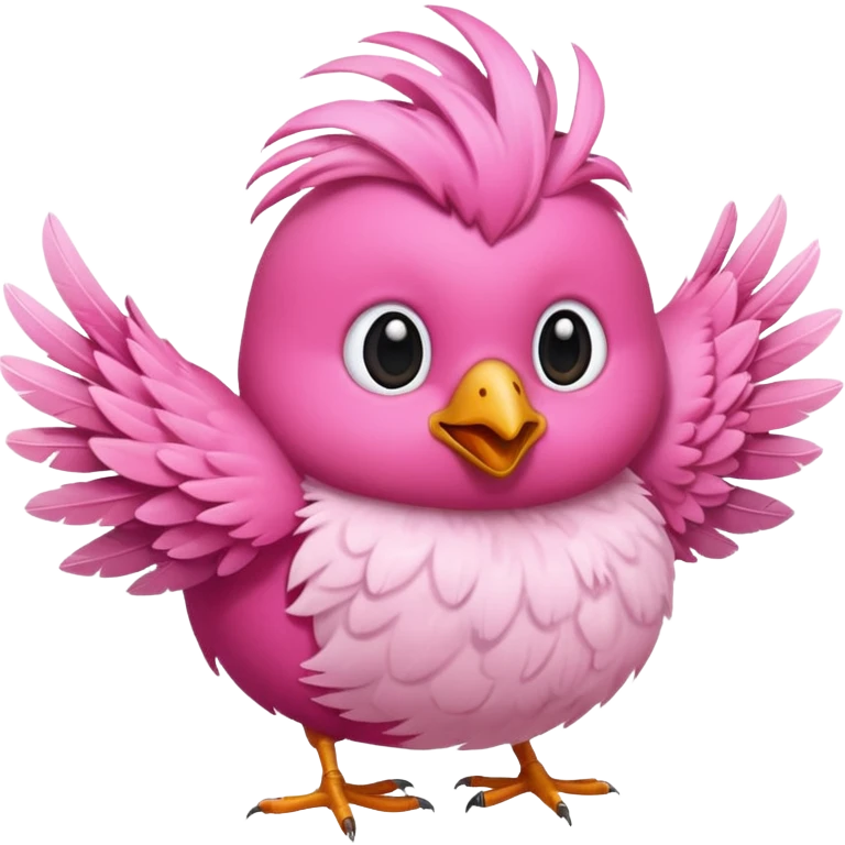 pink birds emoji