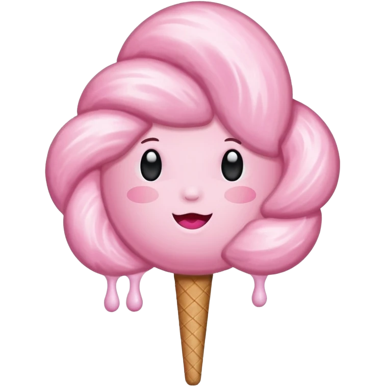 Fair cotton candy  emoji
