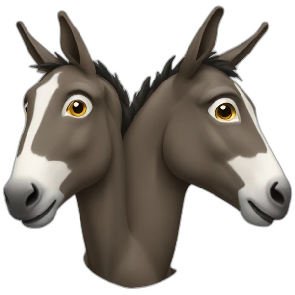 two-headed-donkey emoji