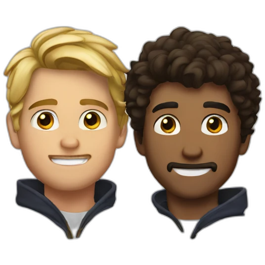 Logan & Roman Roy emoji