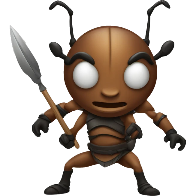 Ant warrior emoji
