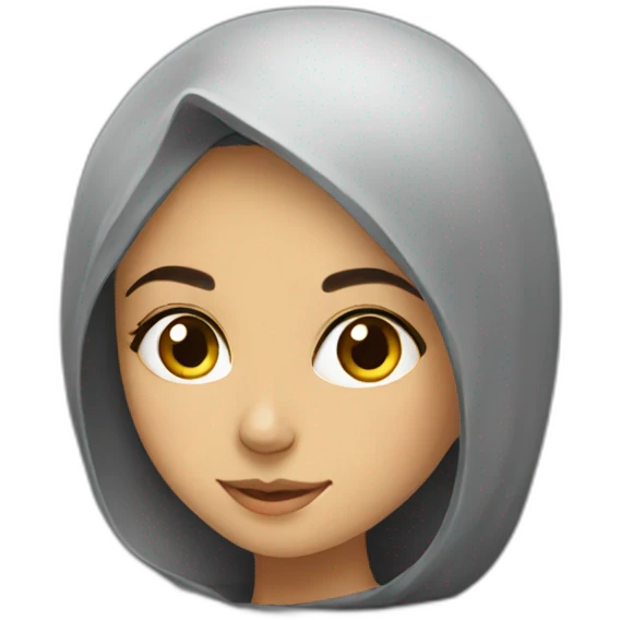 Iranian girl emoji