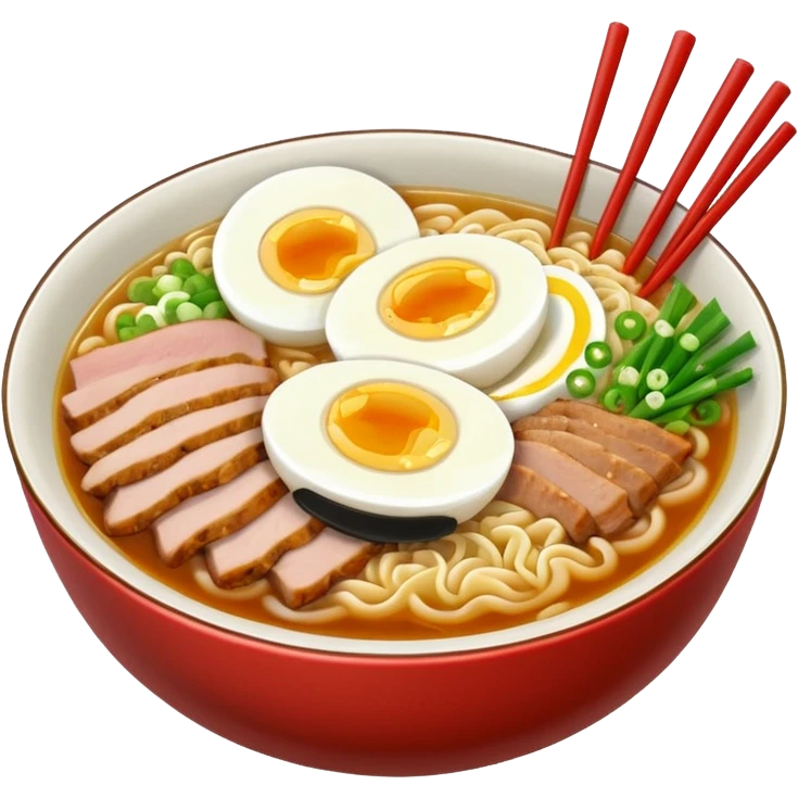 un ramen emoji