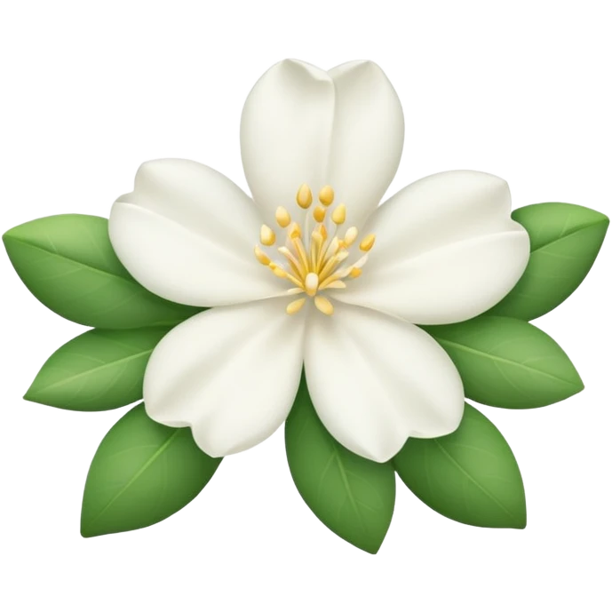 Jasmine flower emoji