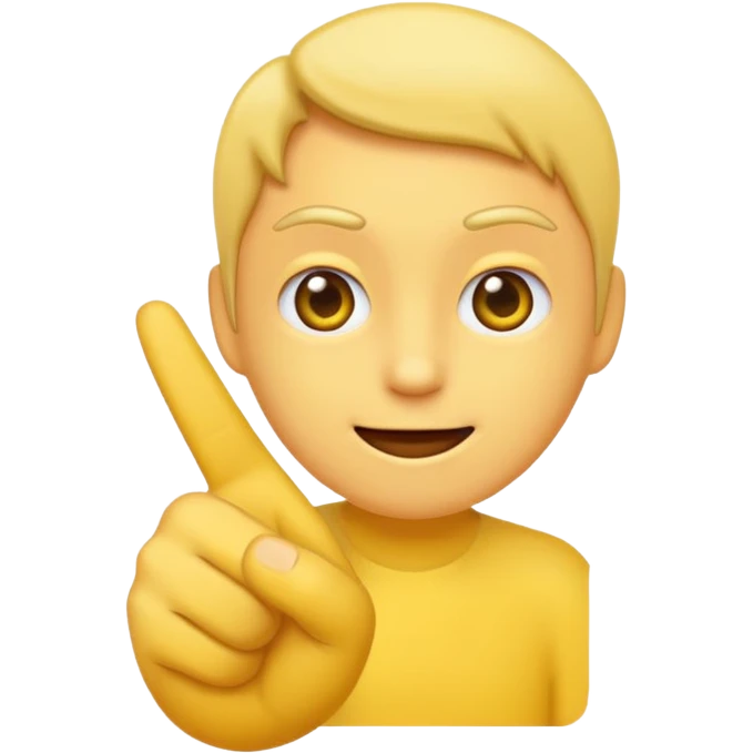 A normal emoji flipping me off emoji
