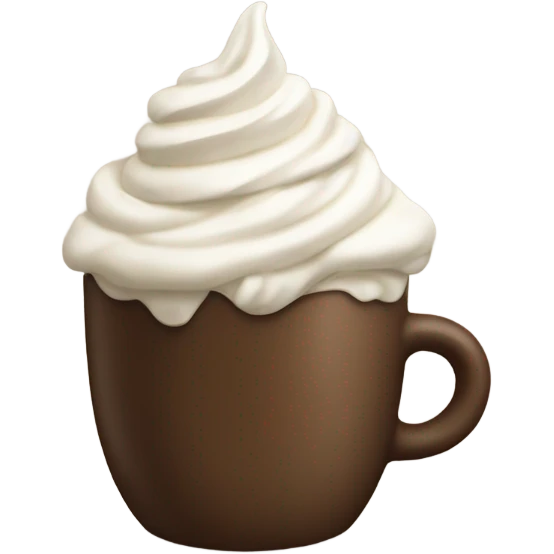 mocha with a bow on it emoji