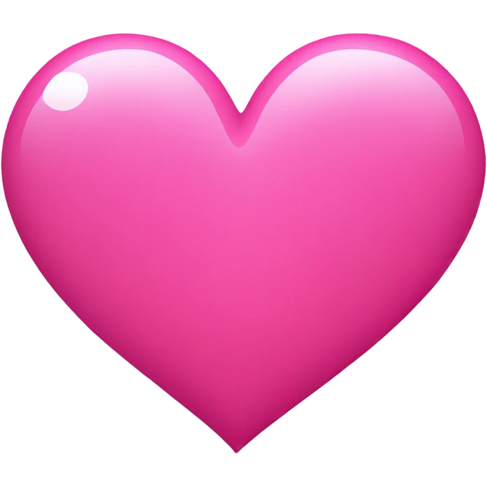 Heart pink  emoji
