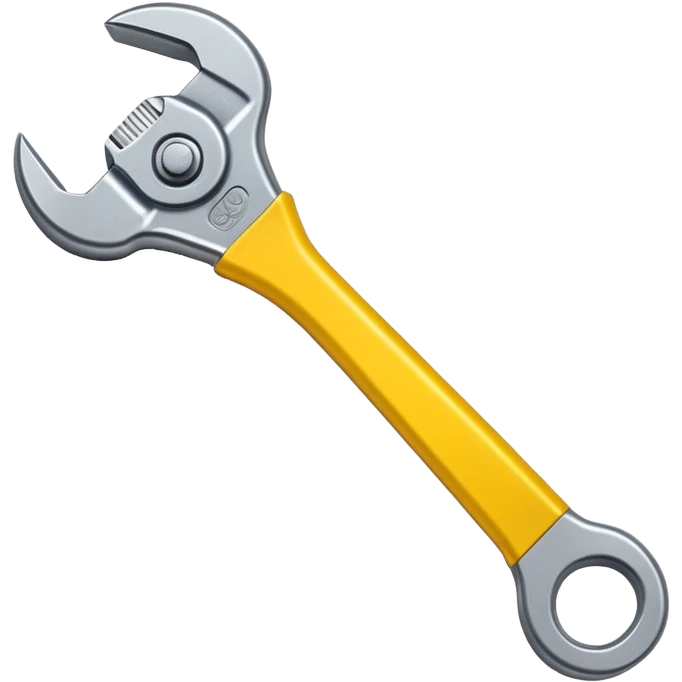 yellow wrench emoji