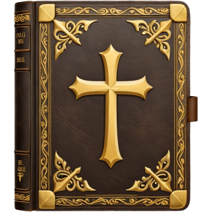 vintage cover holy bible emoji