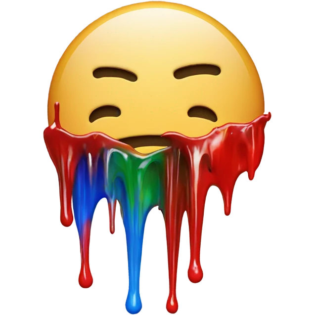 MSNBC logo melted  emoji