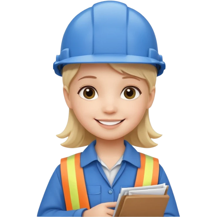 architect little girl emoji