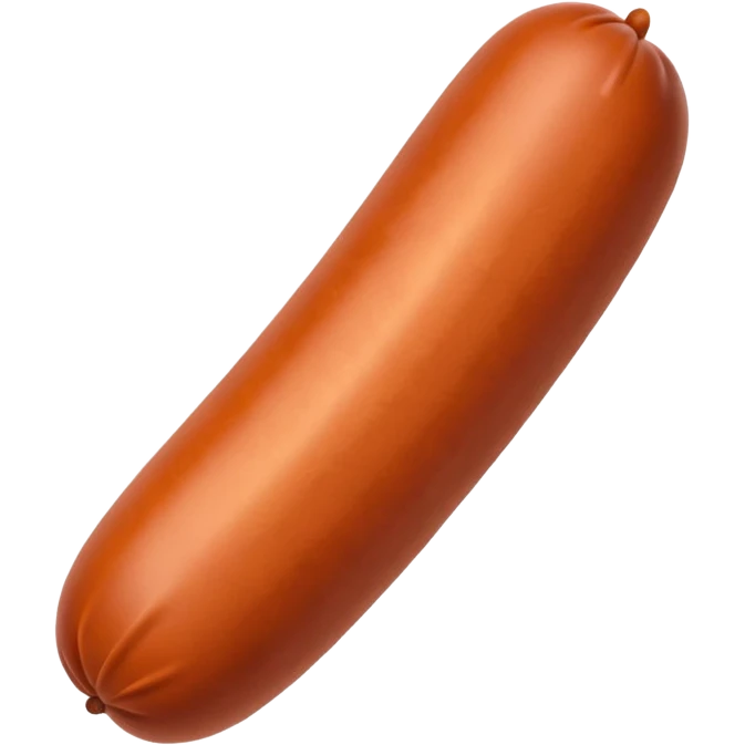 wiener sausage emoji