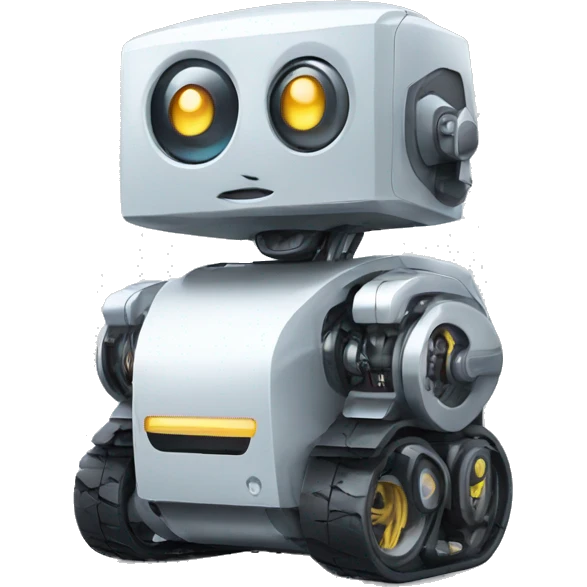 machine robot  car emoji